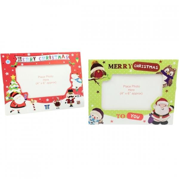 Fotorahmen Weihnachtskarten mit Umschlag 8 Stk.