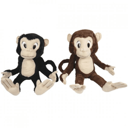 Knuffel aap 70 cm 2 assorti