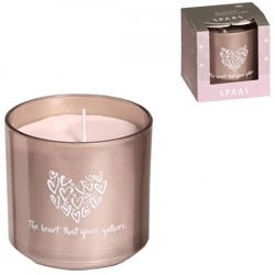 (R) Spaas geurkaars in glas Crystal Mornings 7,5 cm