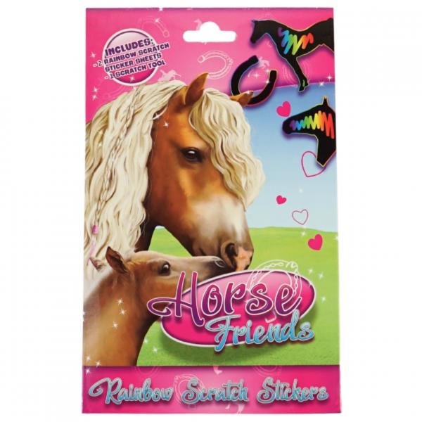 Horse Friends Kratzsticker 15 cm