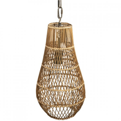 PTMD hanglamp Erandi bruin 49 cm