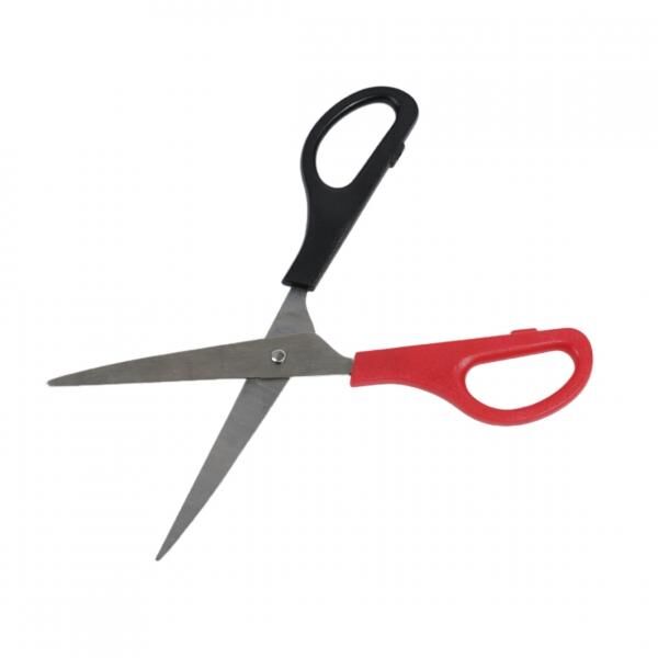 Reuser Schere Linkshänder rot schwarz 16 cm 2 sortiert
