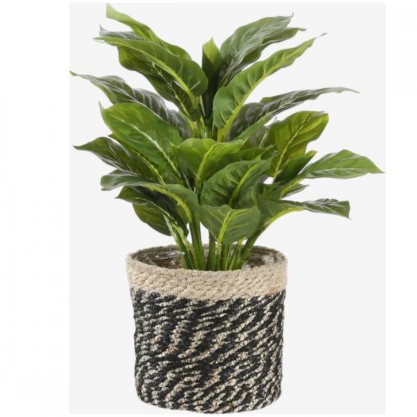 Glimmerkorb Bonaparte schwarz 20 cm