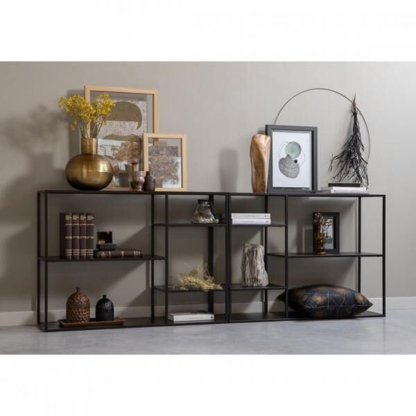 WOOOD Fotorahmen Blake Holz schwarz 26 x 37 cm