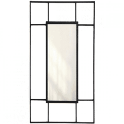 Len-Fra wall mirror Madison black 120 cm
