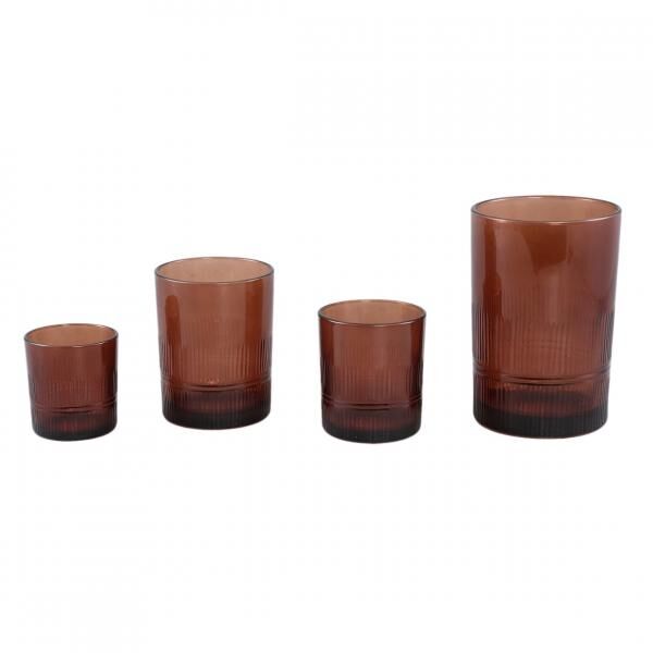 PTMD Windlicht Yousra S kupferfarbig 12,5 cm