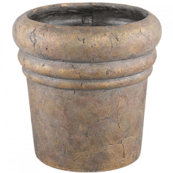 PTMD bloempot Helena XXL bruin 40 cm