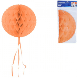 Folat honeycomb ball orange 30 cm