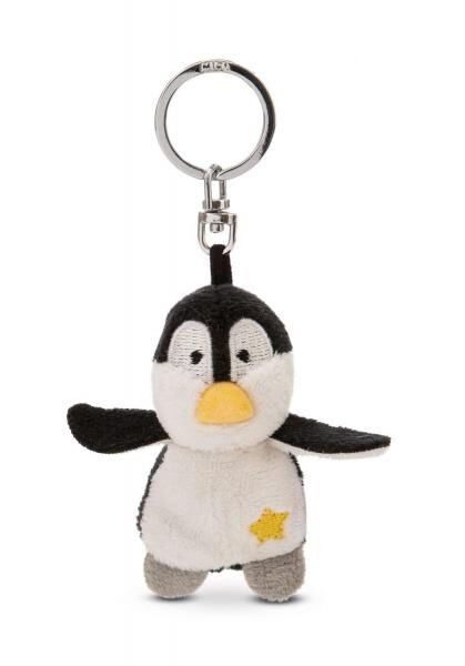 Schl&uuml;sselanh&auml;nger Pinguin mit Stern - 5 cm
