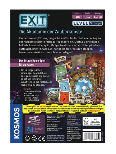Kosmos 683689 - EXIT&reg; Die Akademie der Zauberk&uuml;nste (E)