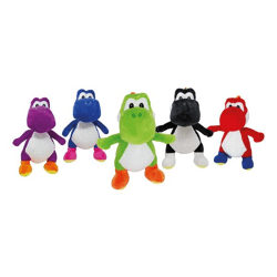 Nintendo Super Mario - Yoshi colorful - 5 assorted - plush figure 21 cm