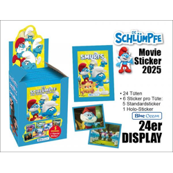 The Smurfs - Movie 2025 Sticker - 24er DISPLAY