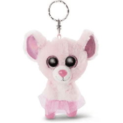 Nici 46862 - Glubschis Ballerina - Maus Yammy - 9 cm - Schlüsselanhänger