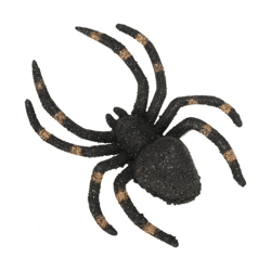 Glitterspinne - 9 x 14 cm