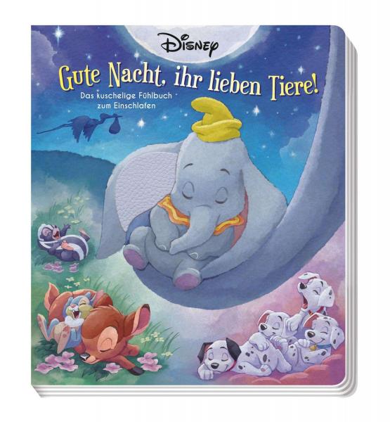 Disney: Gute Nacht, ihr lieben Tiere! - Das kuschelige F&uuml;hlbuch zum Einschlafen