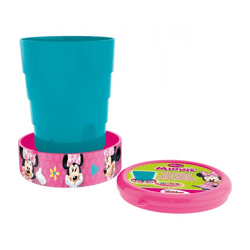 Disney - Minnie klappbarer Becher (210 ml) - 8x9 cm