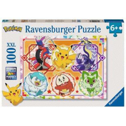 Pokémon - Crimson and Crimson - Puzzle 100 pieces