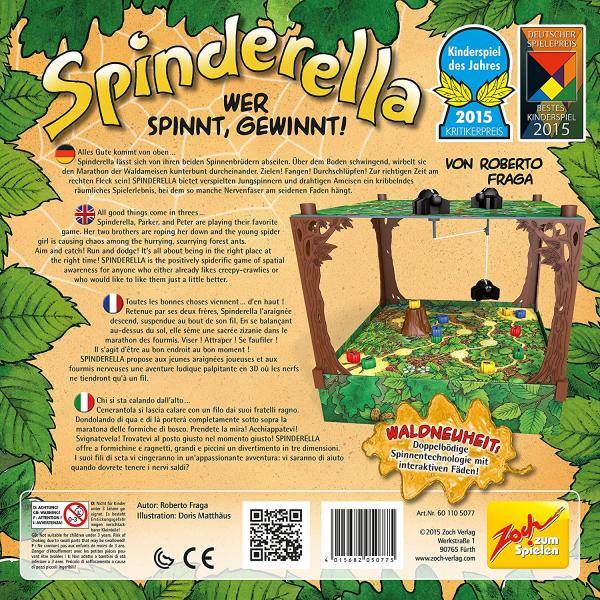 Zoch -  Spinderella - Kinderspiel des Jahre 2015