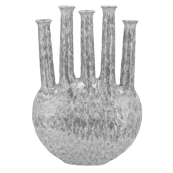 Vase Inga Jahra grau 46 cm