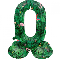 Folat folieballon staand 0 Jungle vibe 41 cm