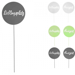 Alma Garden tuinsteker 117 cm 6 assorti