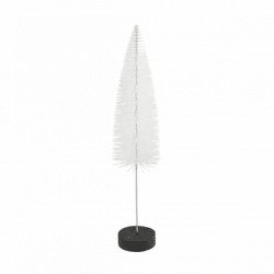 Countryfield kerstboom op voet Glitter wit 30 cm