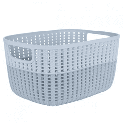 Keeeper Wäschekorb blau 29 cm 6,8 L