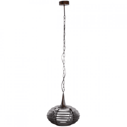 PTMD hanglamp Norris metaal koperkleurig 40,5 cm