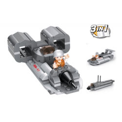 Sluban M38-B0537F - ARMY Jet Boat 3-in-1 (101 pieces)