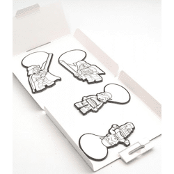 LEGO® Star Wars™ The Mandalorian™ - Notebook with Darksaber™ gel pen