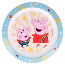 Peppa Pig Kindness Counts - Kinderteller mikrowellengeeignet - 20 cm