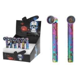 Handpfeife Metall 9cm, versch. Designs 