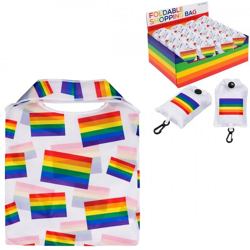 Out of the Blue folding bag rainbow 39 x 56 cm