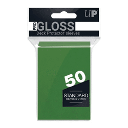 Matrix Green PRO-Gloss Standard Deck Protector Sleeves (50)