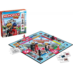 Winning Moves 45601 - Monopoly Junior: Miraculous - Brettspiel