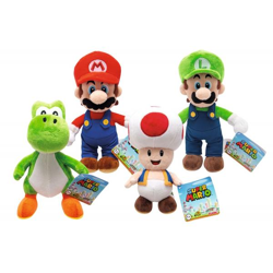 Simba Toys 109231009 - Super Mario plush 20 cm, 4 assorted