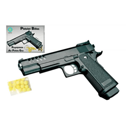 Ball pistol with magazine - 22 cm