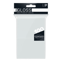 Clear PRO-Gloss Standard Deck Protector Sleeves (100)