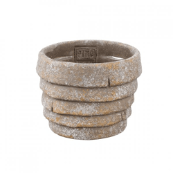 PTMD Blumentopf Shesheena grau S 12 cm