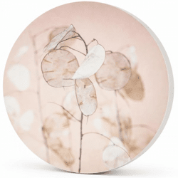 Wanddecoratie Judaspenning hout 58 cm