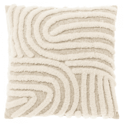 Unique Living Kissen Caty beige 45 x 45 cm