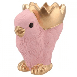 Schaal kuiken roze 22 cm