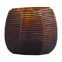 Light & Living vase Maeva brown 35 cm