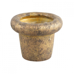 PTMD bloempot Relandi S goudkleurig 20 cm