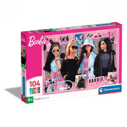 104 Teile Puzzle Supercolor - Barbie