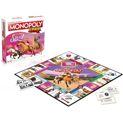 Winning Moves 47421 - Monopoly Junior: Spirit Riding Free - Brettspiel