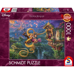 Disney Rapunzel - Tangled up in Love - 1000 Teile Puzzle Thomas Kinkade Collection