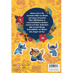 Disney Stitch: Superstarker Sticker- und Malspaß