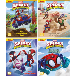 Marvel Spidey & seine Super-Frende Pixi: 1-4 - 24 Mini-Büchlein im Display