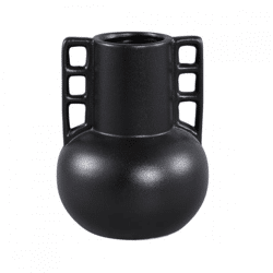 PTMD vase Essa dark brown 23 cm